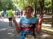 Monika Eberharter beim Wings for Life World Run